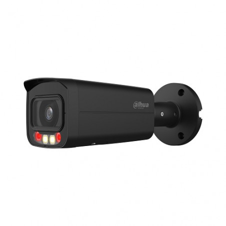 IP kamera HFW2549T-AS-IL. 5MP FULL-COLOR. IR+LED pašvietimas iki 50/60m, 3.6mm 92 , PoE, IP67