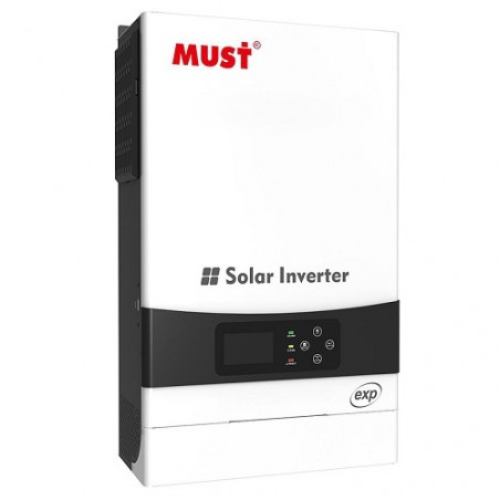 Inverteris MUST PV19-4024 EXP, 4kW, vienfazis, 24V, 100A MPPT, 500V